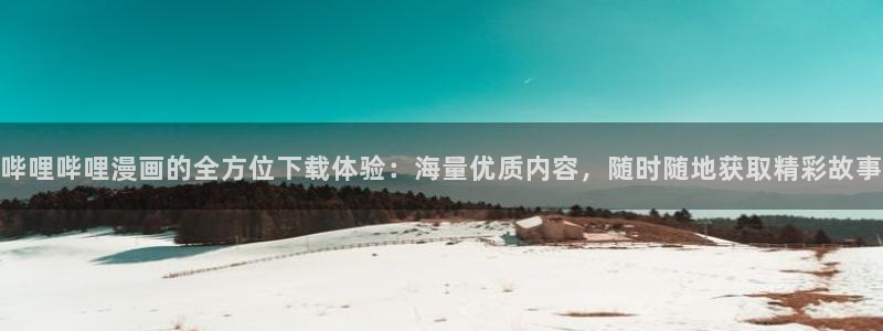 韩漫免费观看下拉式：哔哩哔哩漫画的全方位下载体验：海量优质内容，随时随地获取精彩故事