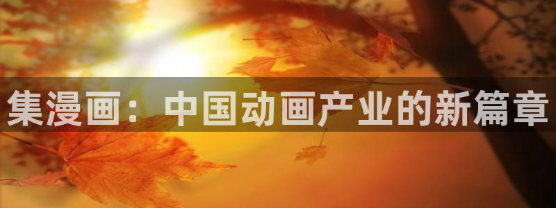羞羞韩漫画免费入口：集漫画：中国动画产业的新篇章